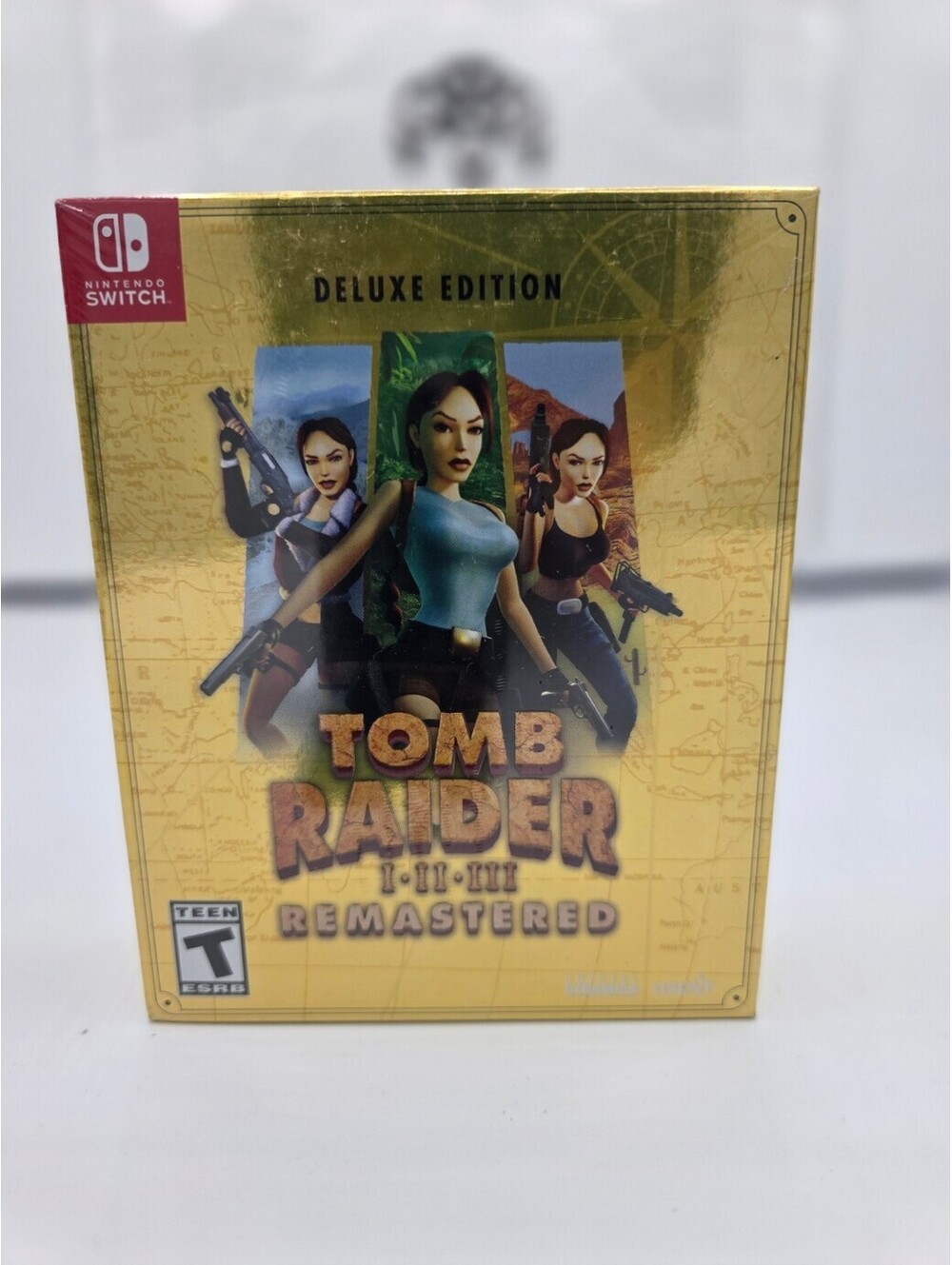 NEW Tomb Raider I-III Remastered [Deluxe Edition] SEALED
